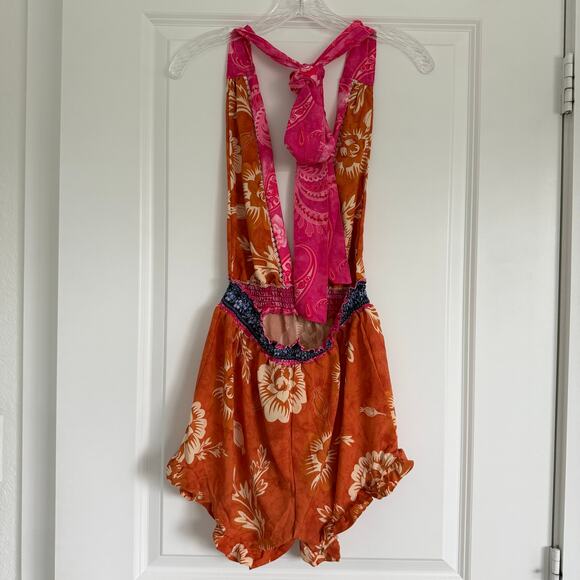 Revolve x Agua Bendita Floral Romper Clark Rioja Size S NWT - Picture 8 of 9